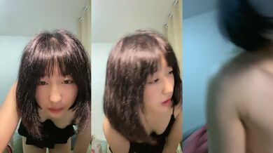 新人！舞蹈生下海，闷骚又可爱【百灵鸟】短发小美女，无辜大眼睛，少女胴体真让人流口水，羡慕 (1)